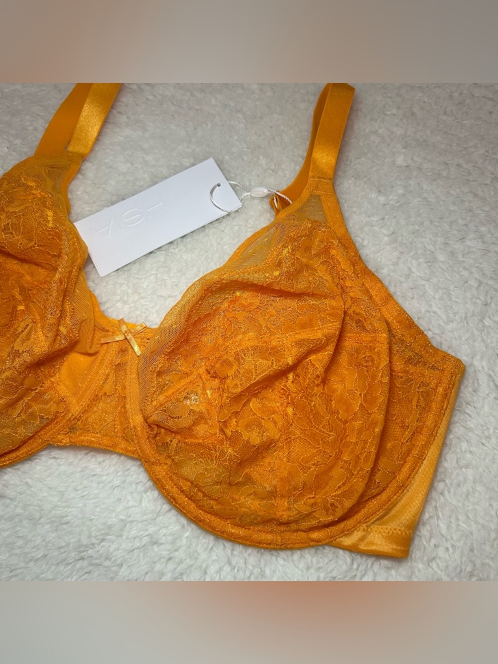 HSIA Enchanted Unlined Lace Underwire Bra 38G NWT - Picture 2 of 4